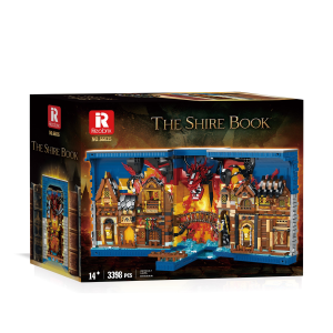 Reobrix 66035 The Shire Book mit LED | 3334 Teile Diorama