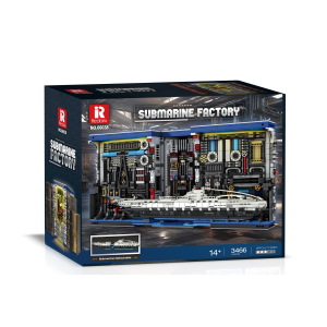 Reobrix 66038 The Submarine Book LED | 3372 Teile Diorama