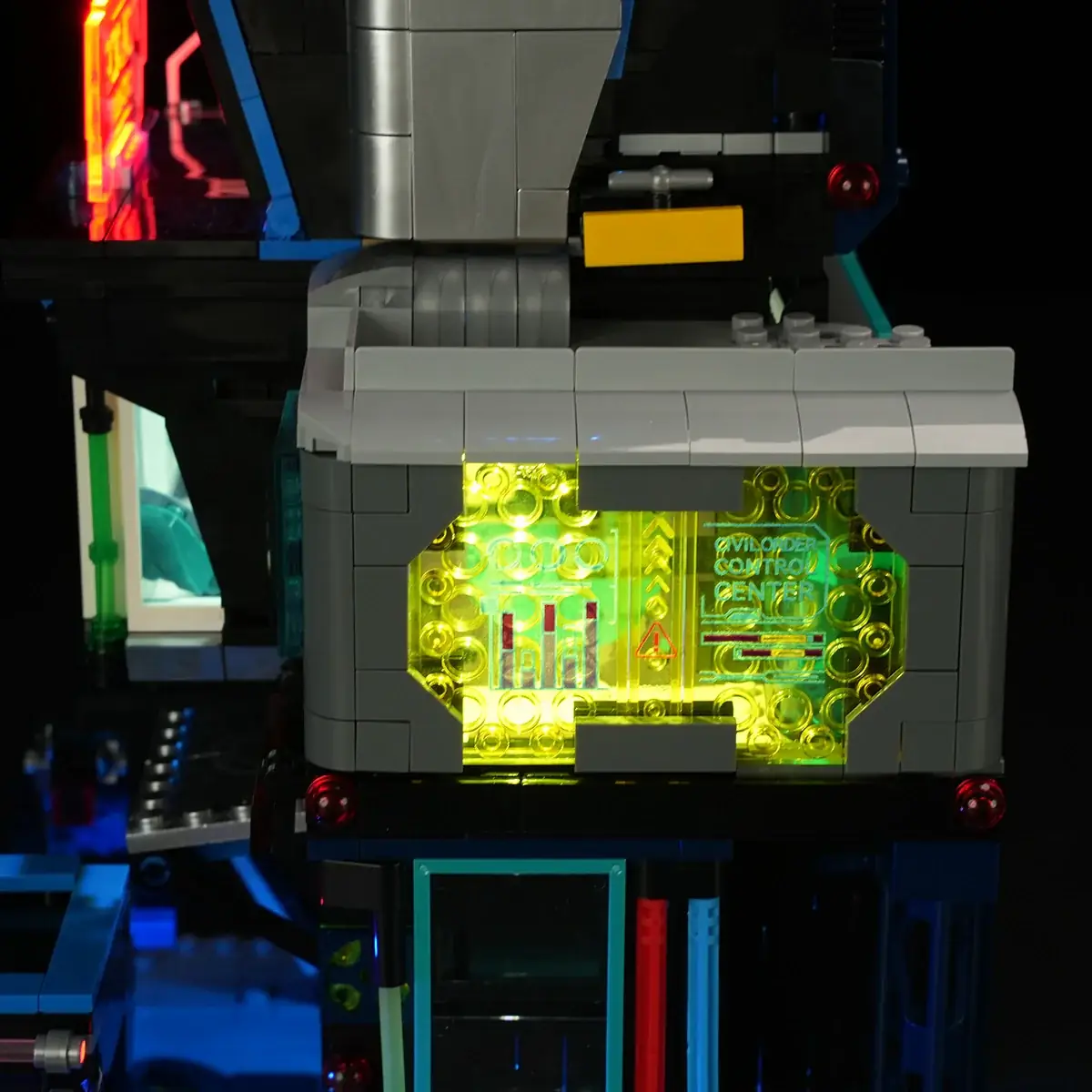 Lumibricks 17009 Cyberpunk Police HQ mit LED | 1716 Teile – Bild 9