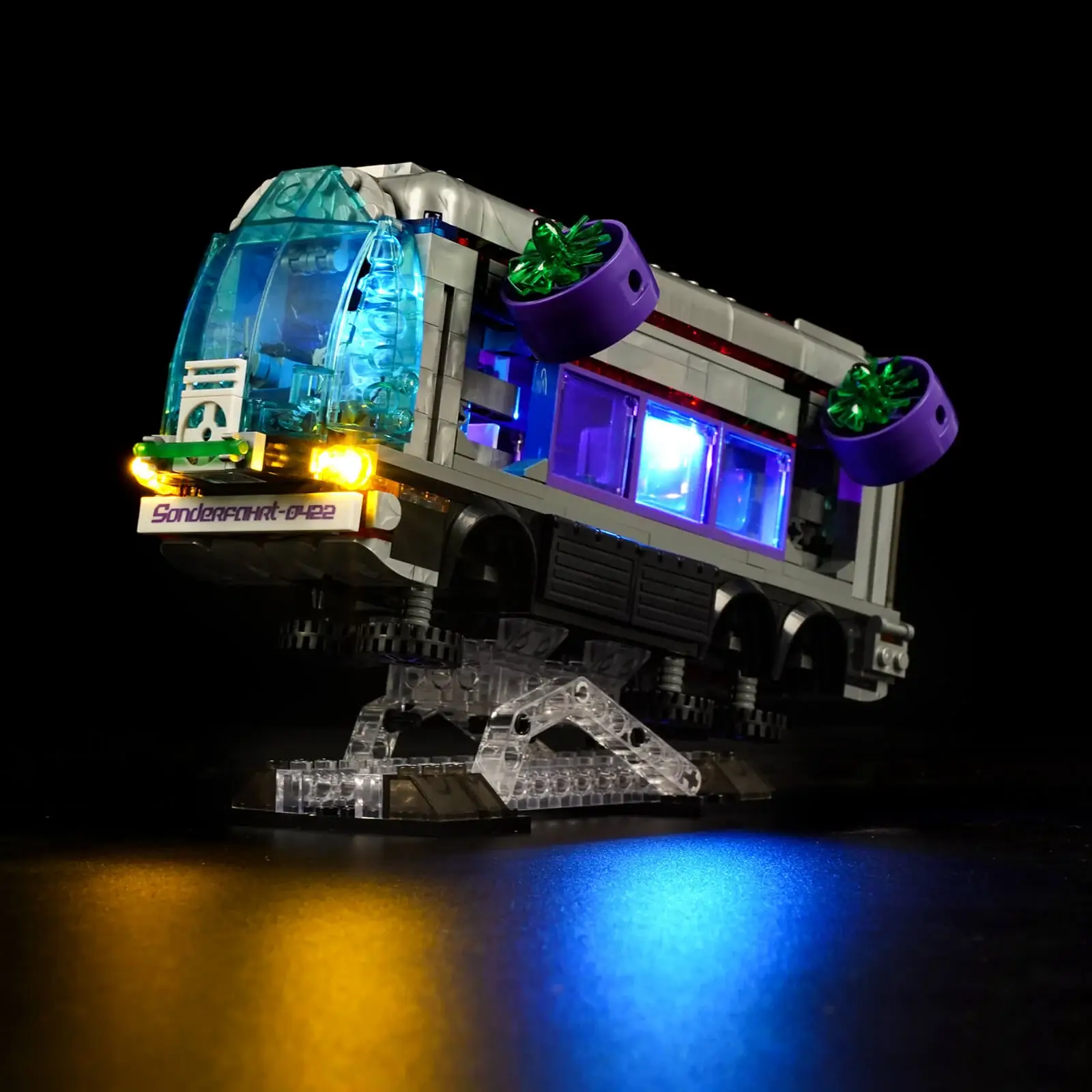 Lumibricks 17003 Future Bus mit LED | 605 Teile Cyberpunk – Bild 3