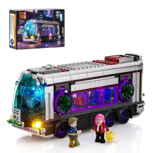 Lumibricks 17003 Future Bus mit LED | 605 Teile Cyberpunk