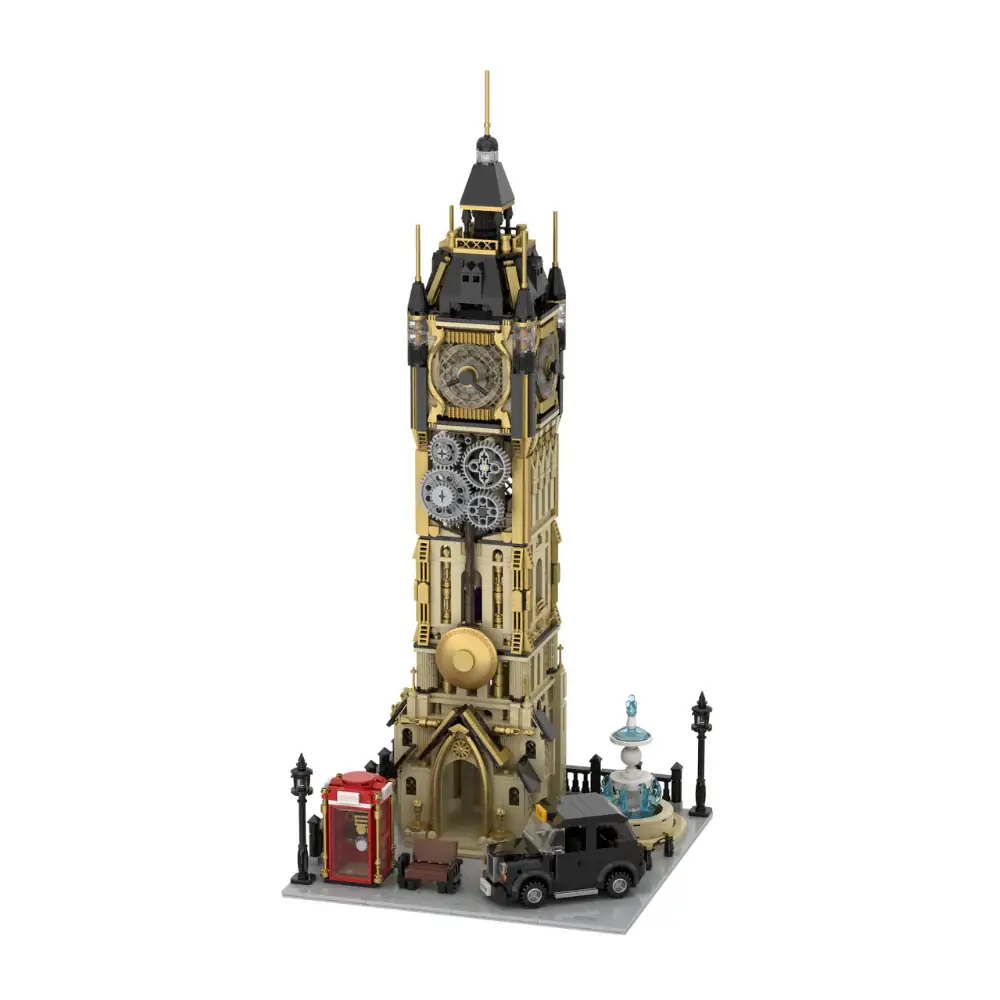 Pantasy 85008 Steampunk Clock Tower Park | 2460 Teile – Bild 3