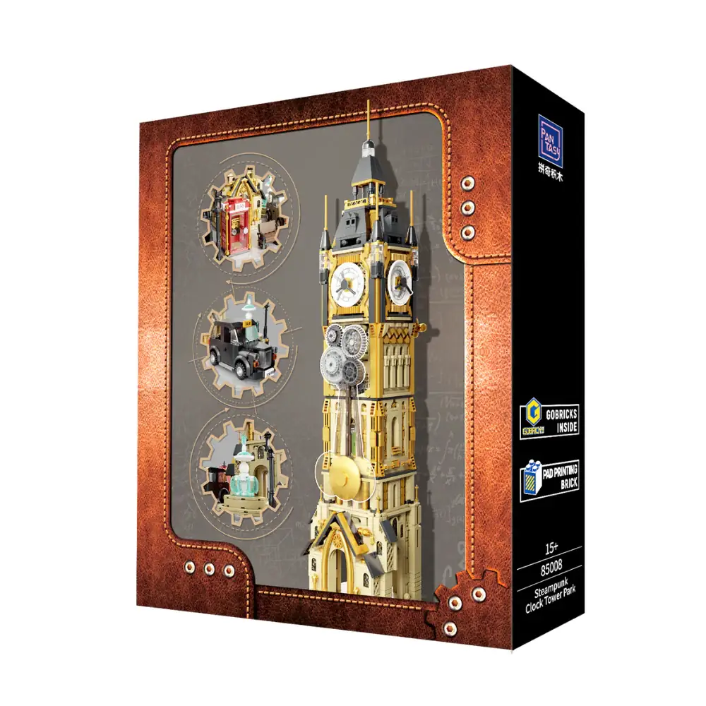 Pantasy 85008 Steampunk Clock Tower Park | 2460 Teile – Bild 2