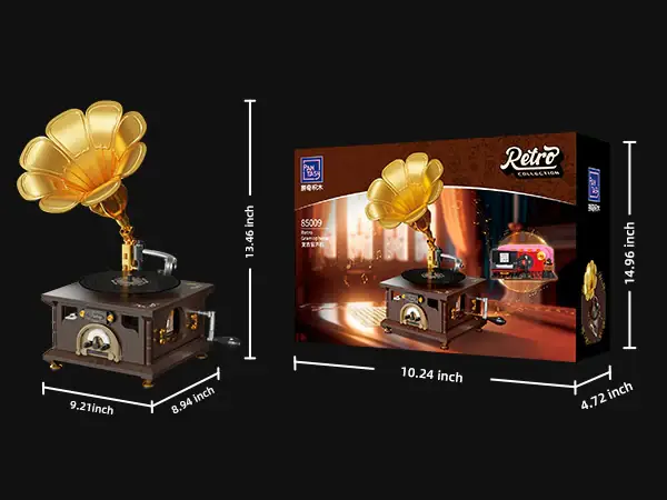 Pantasy 85009 Retro Gramophone | 646 Teile – Bild 7
