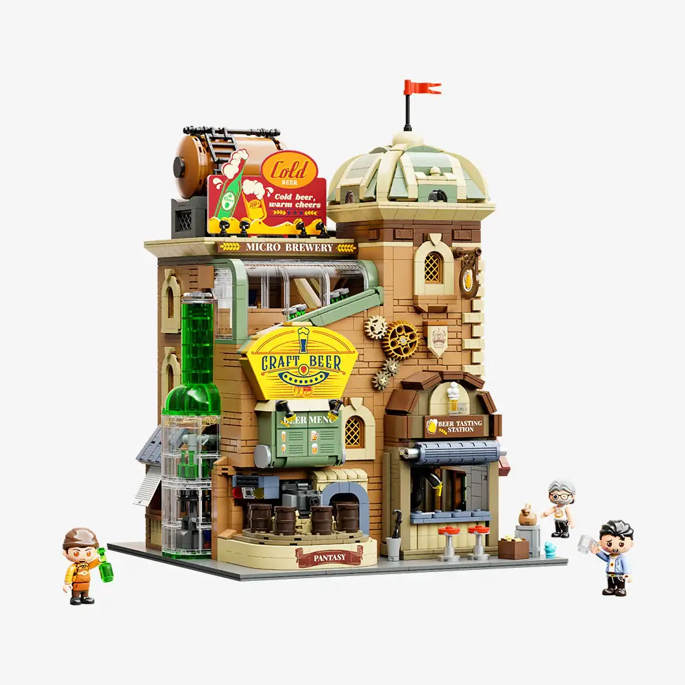 Pantasy 85023 Craft Brewery | 3266 Teile Modular mit Mechanik