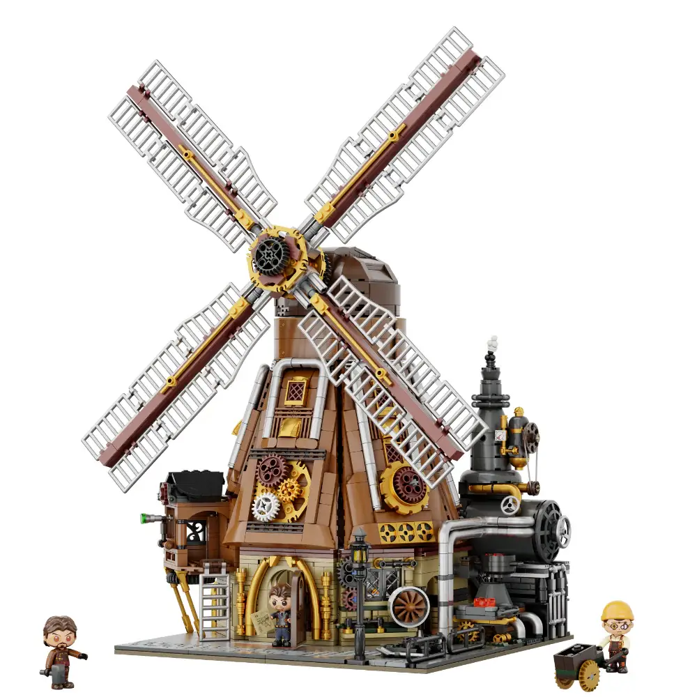 Pantasy 85026 Windmill Workshop Motorisiert | 2400+ Teile – Bild 3