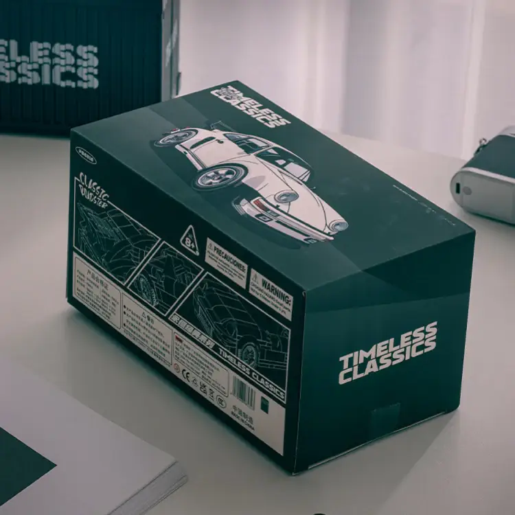 Happy Build PB8816 Turbo Classic mit Vitrine | 343 Teile – Bild 12