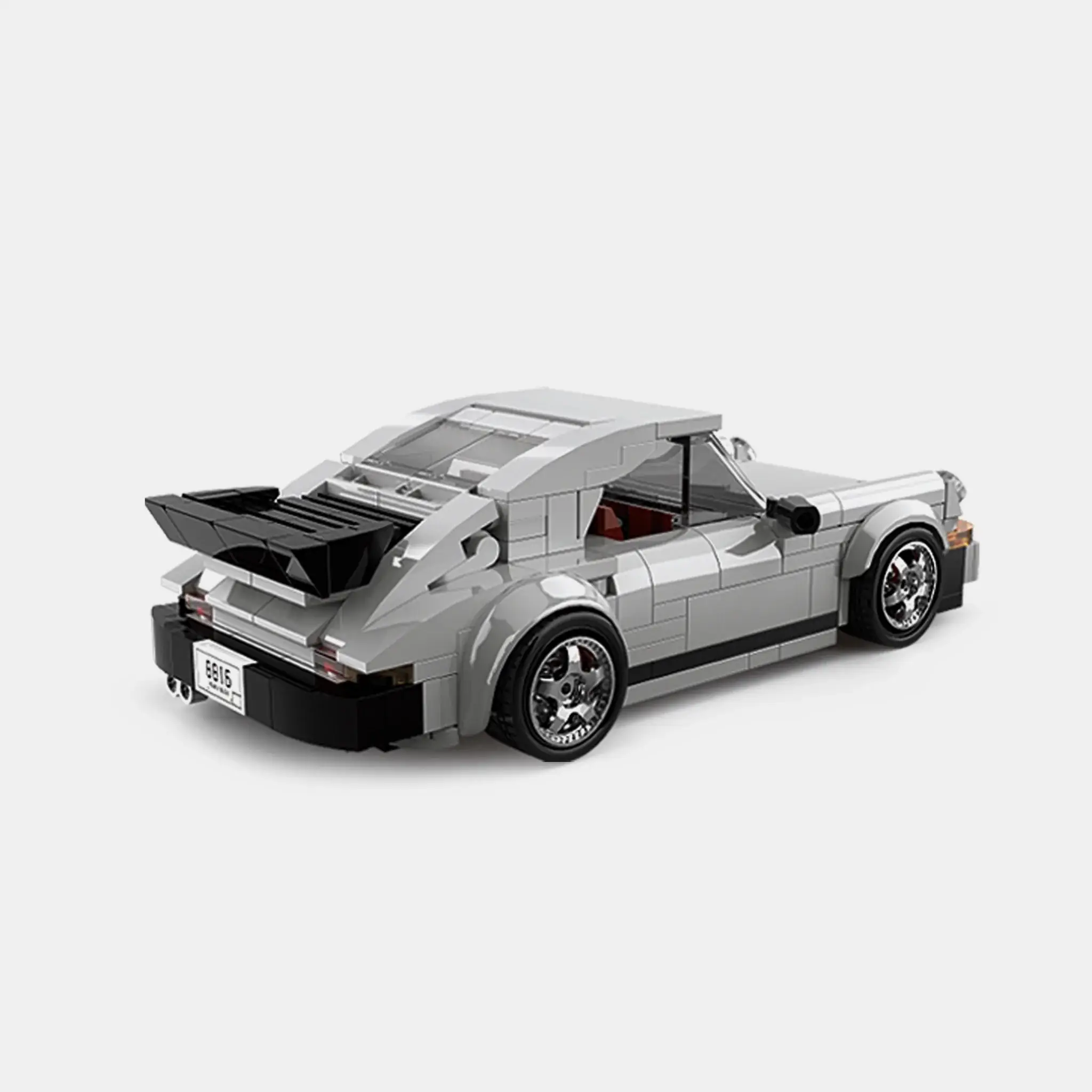 Happy Build PB8816 Turbo Classic mit Vitrine | 343 Teile – Bild 3