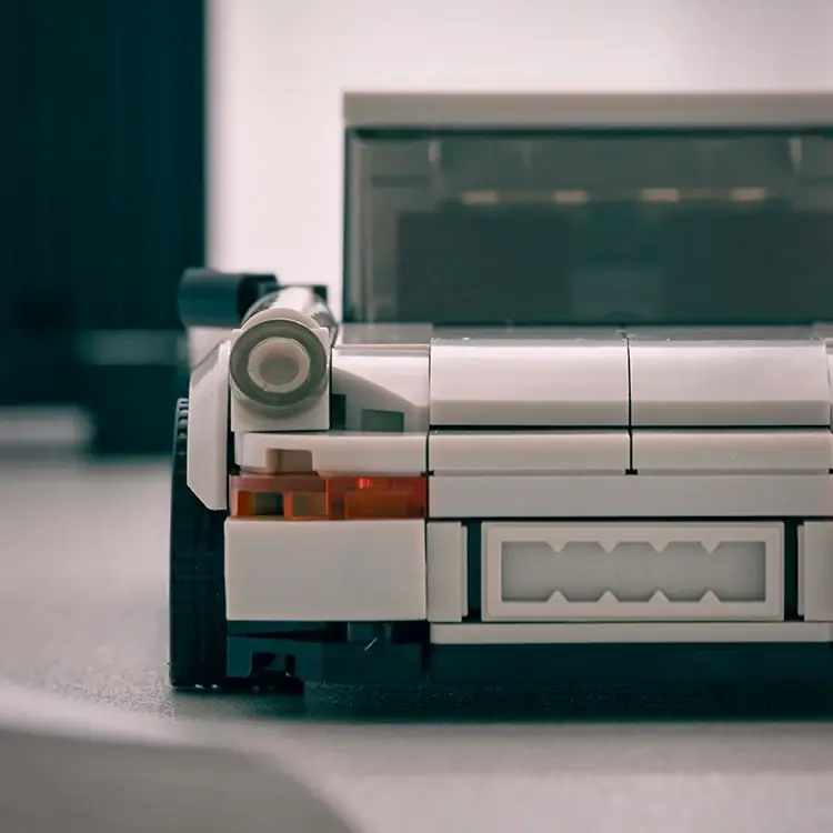 Happy Build PB8816 Turbo Classic mit Vitrine | 343 Teile – Bild 5