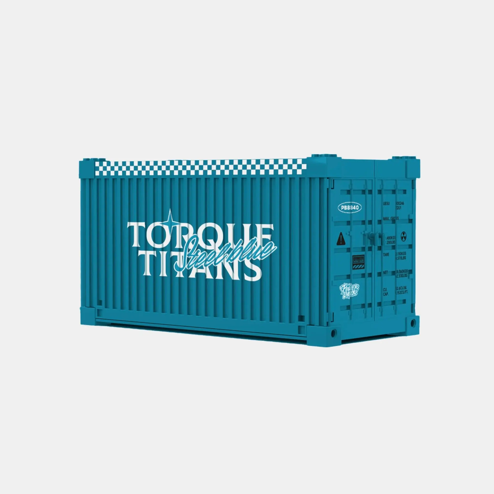 Happy Build PB8840 Steel Blue Pickup mit Vitrine | 300 Teile – Bild 5