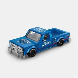 Happy Build PB8841 Street Fury Pickup mit Vitrine | 300 Teile