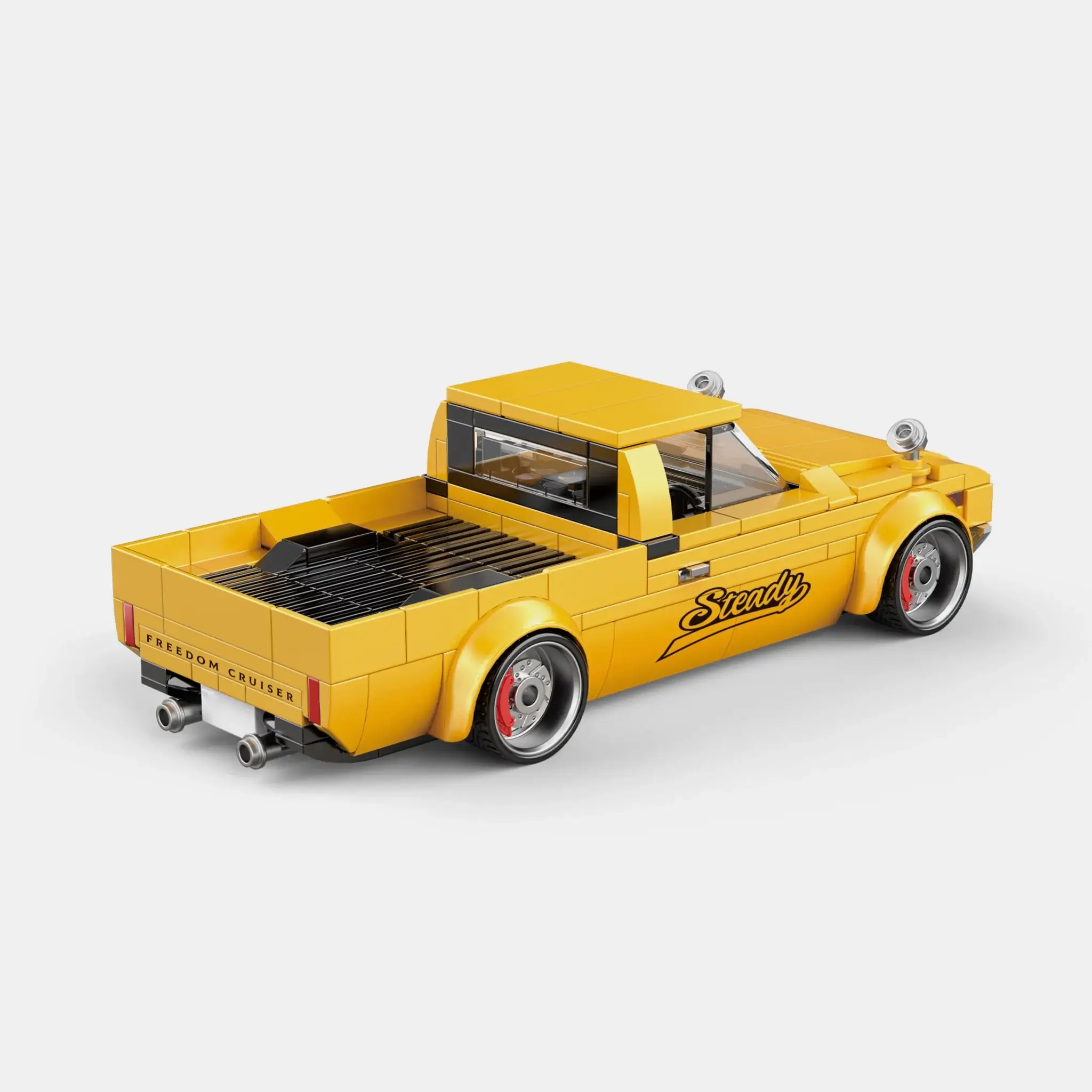 Happy Build PB8842 Freedom Cruiser mit Vitrine | 324 Teile – Bild 3
