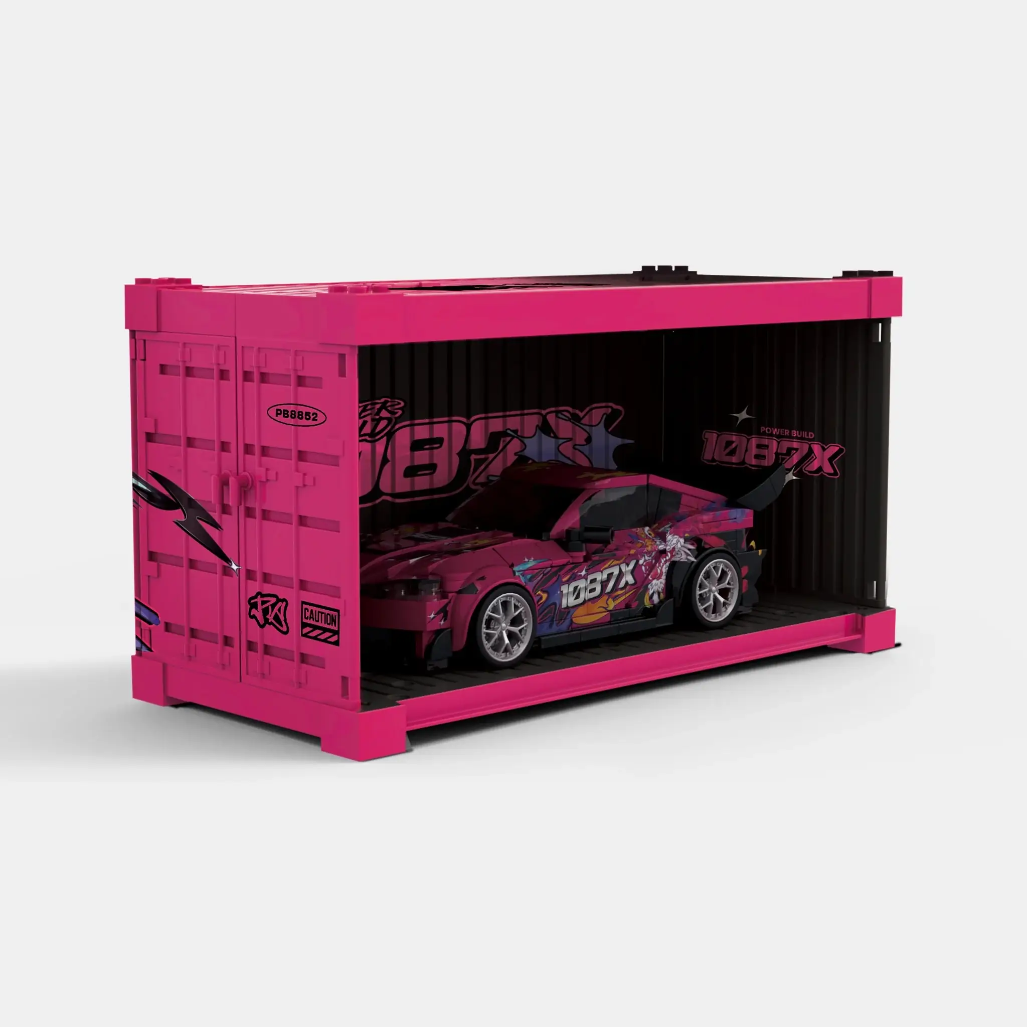 Happy Build PB8852 Toyota Supra mit Vitrine | 415 Teile – Bild 4