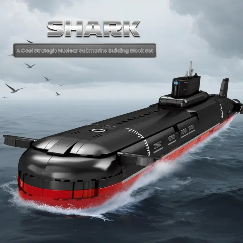 Reobrix 33048 Project 941 U-Boot Shark (Akula) | Typhoon 2895 Teile – Bild 3