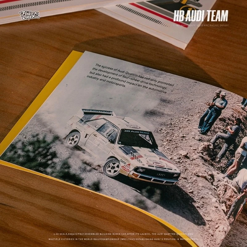 Happy Build PB8812 Audi Quattro HB Team | 163 Prints 1401 Teile – Bild 5