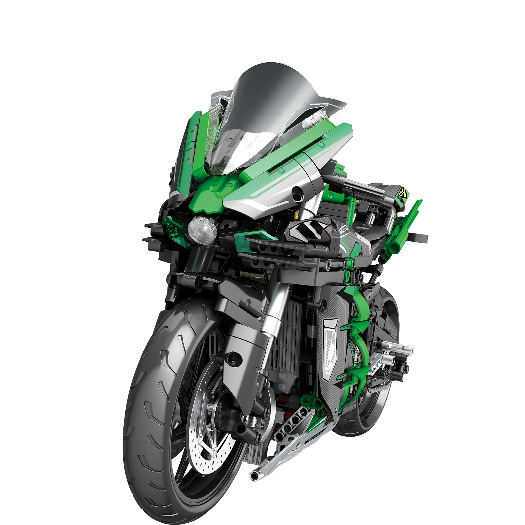 Reobrix 570 H2 SX SE Motorrad 1:5 | Technic 2088 Teile – Bild 3