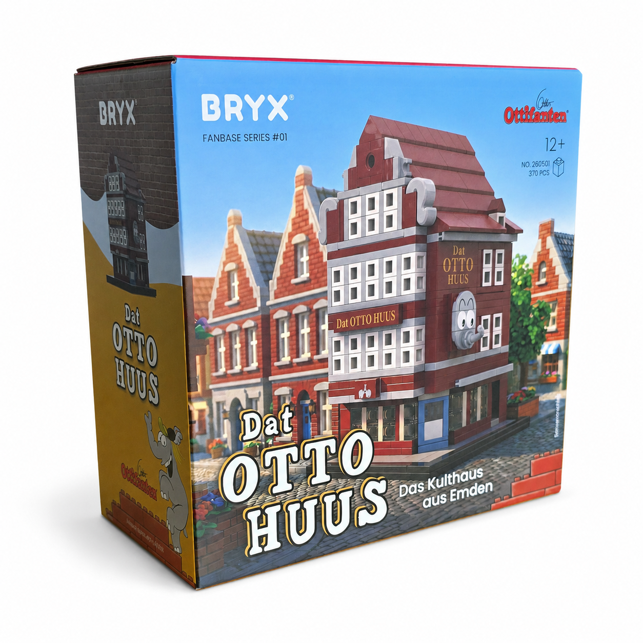 BRYX 260501 Dat OTTO HUUS Klemmbausteine | 370 Teile Emden Modell – Bild 2