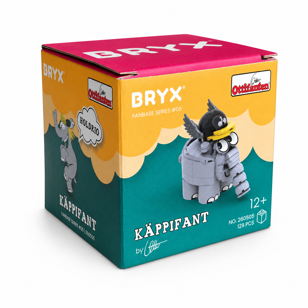 BRYX 260505 Ottifant mit Basecap Käppifant | 129 Teile – Bild 3
