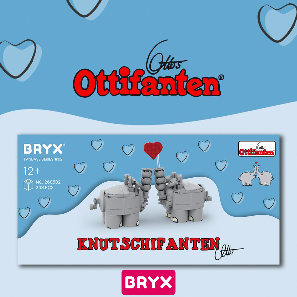 BRYX 260502 Knutschifanten by Otto Klemmbausteine | 248 Teile
