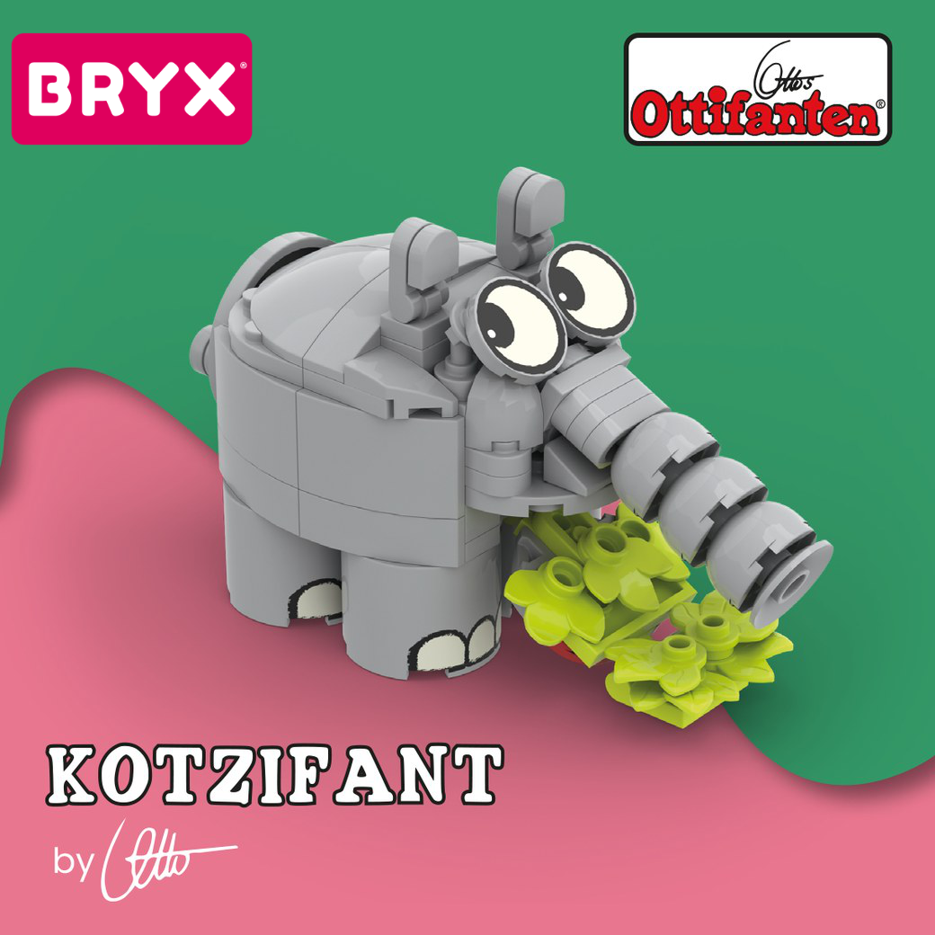 BRYX 260503 Kotzifant by Otto Klemmbausteine | 134 Teile