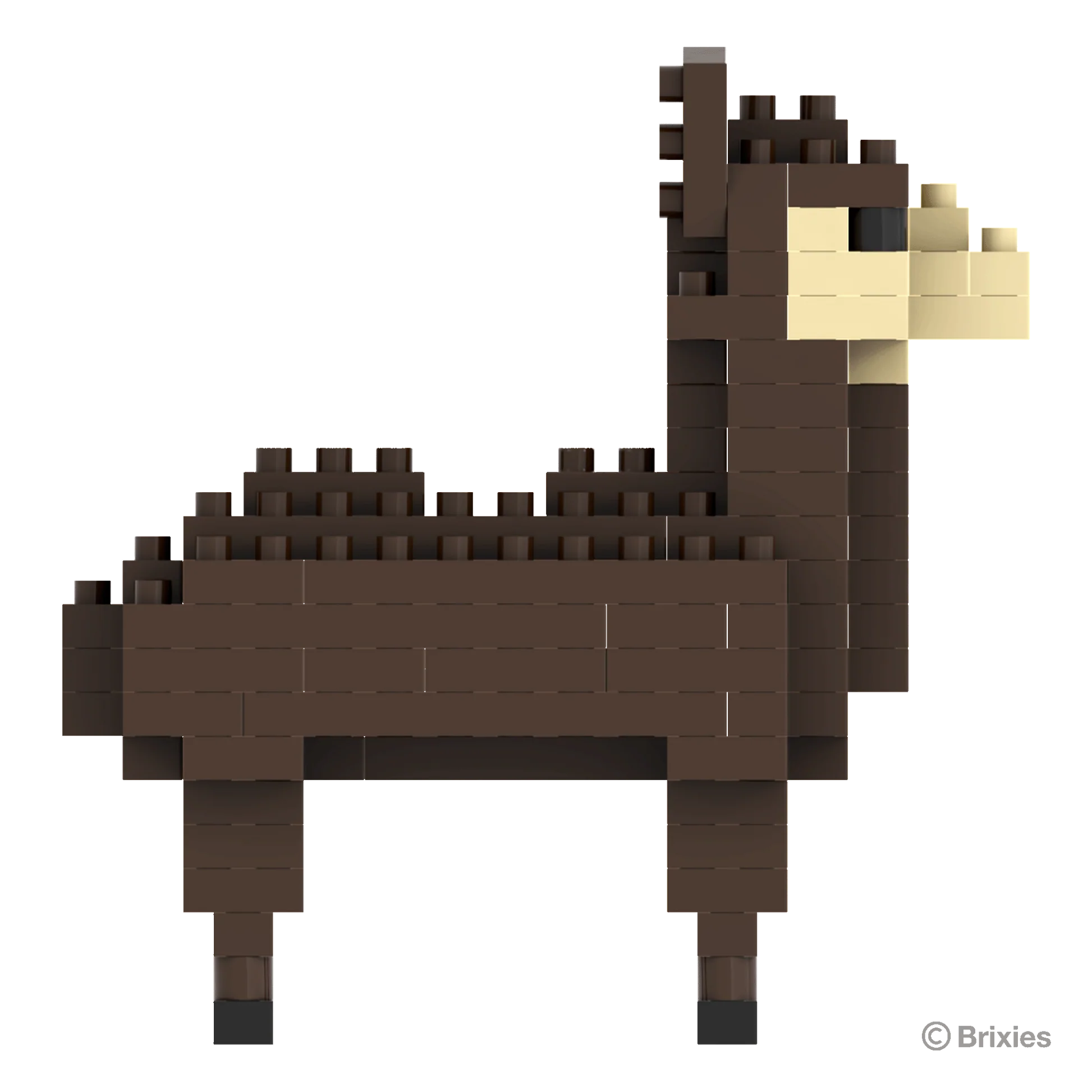 BRIXIES Micro 200.281 Lama braun | Tierwelt – Bild 5