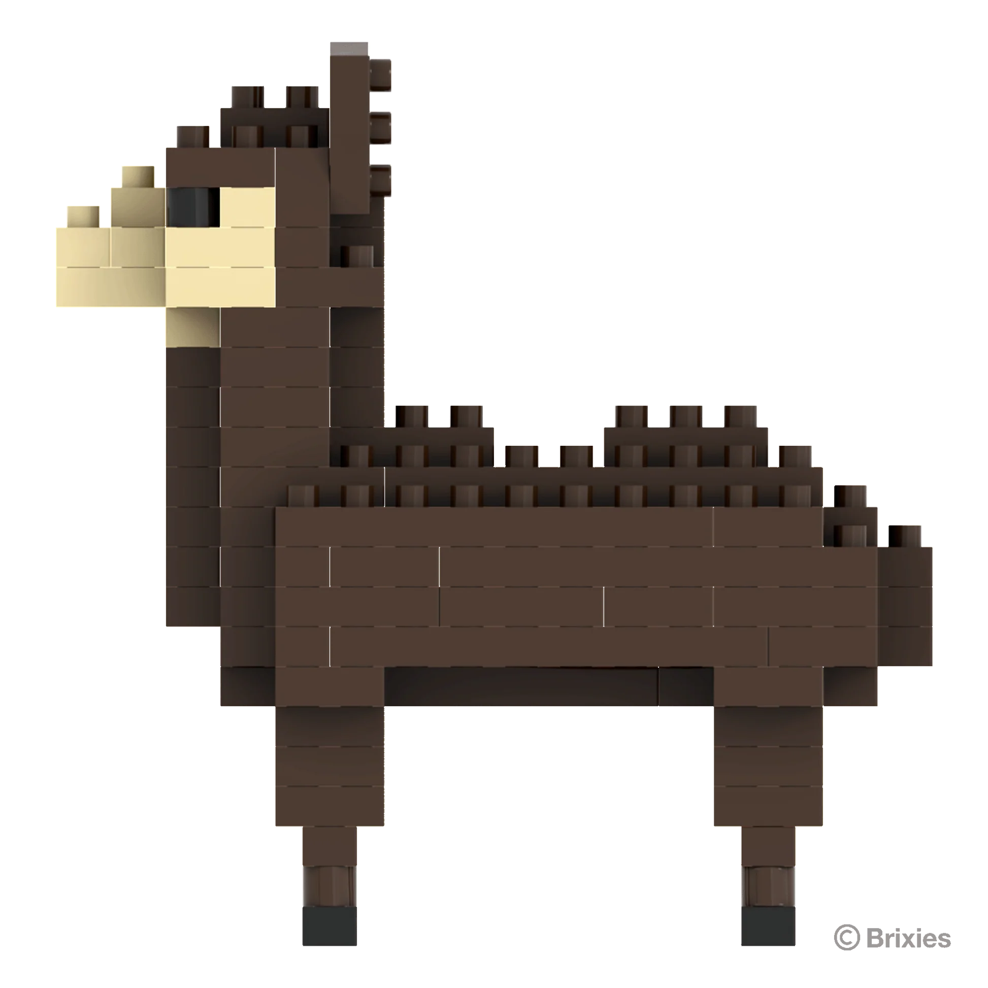 BRIXIES Micro 200.281 Lama braun | Tierwelt – Bild 4