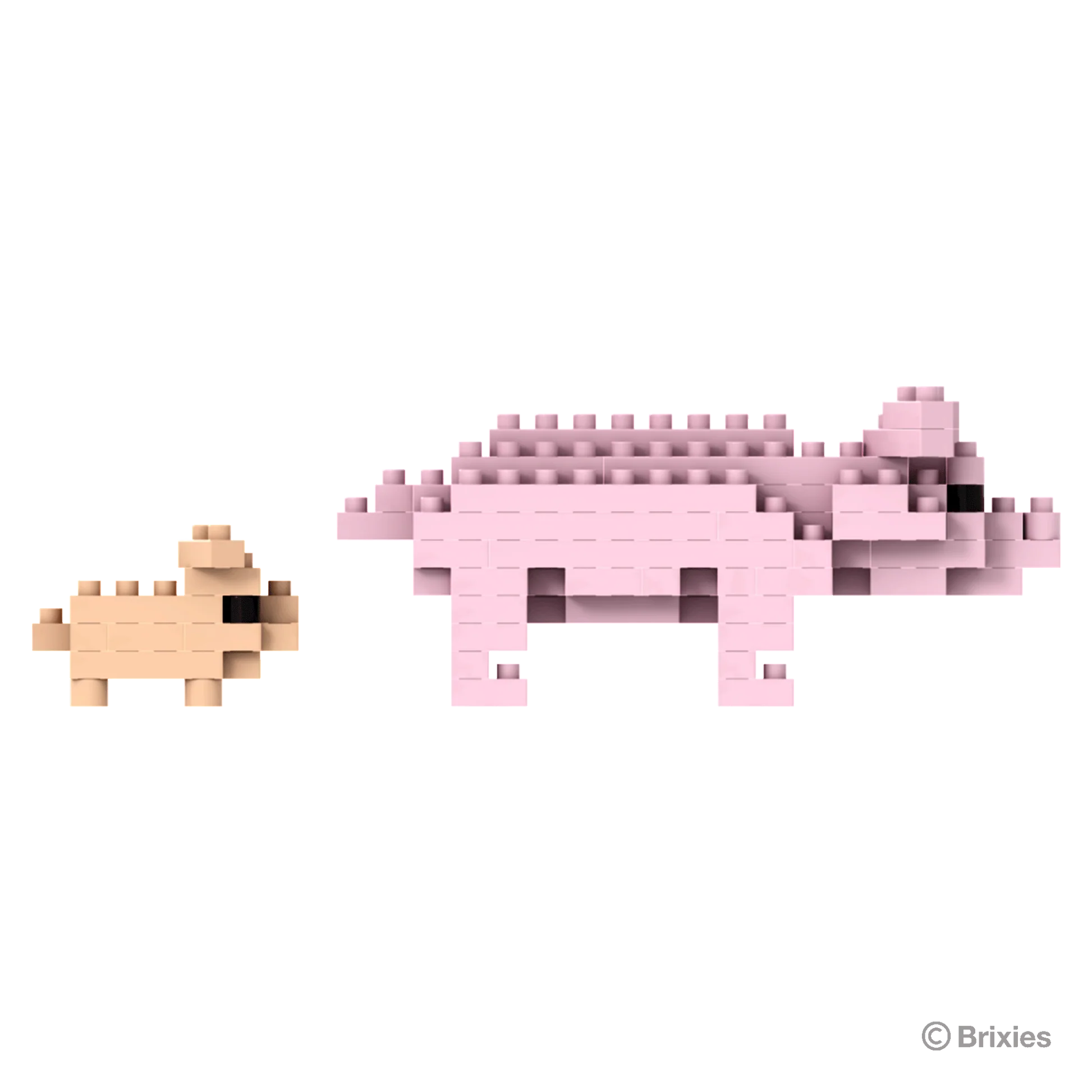 BRIXIES Micro 200.411 Schwein | Tierwelt – Bild 4