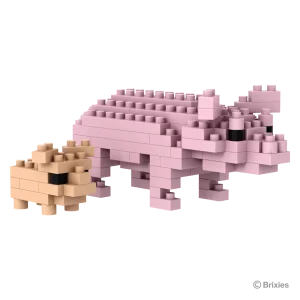 BRIXIES Micro 200.411 Schwein | Tierwelt