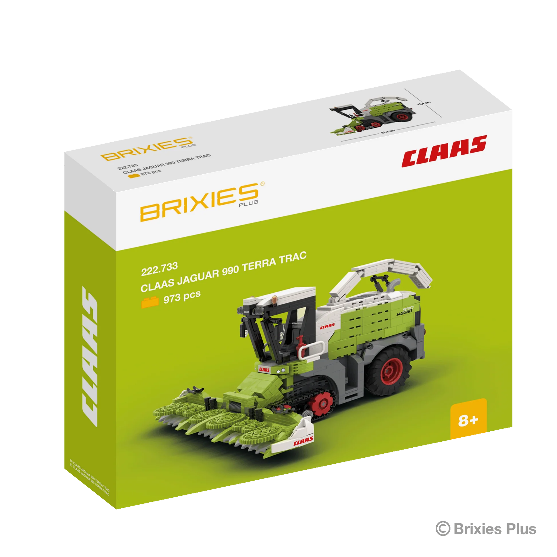 BRIXIES Plus 222.733 CLAAS JAGUAR 990 TERRA TRAC | Landwirtschaft