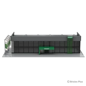 BRIXIES Plus 222.810 Fendt Halle Diorama Set | Landwirtschaft
