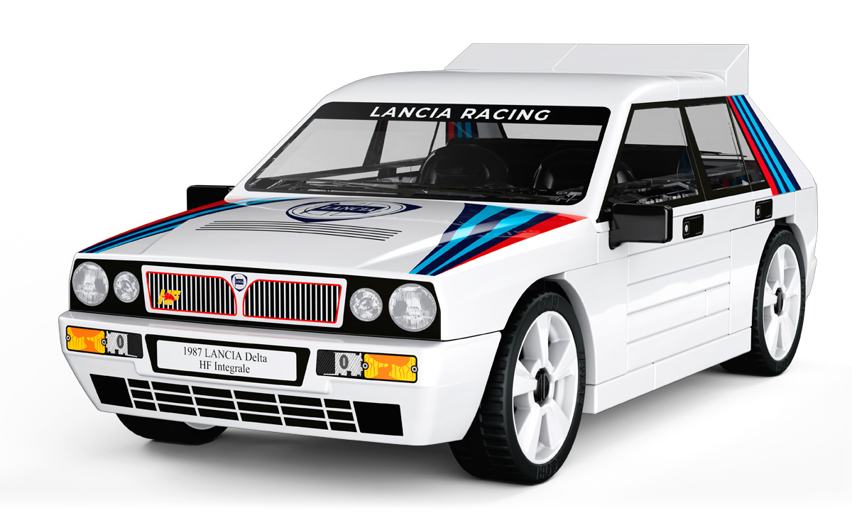 Cobi 24509A Lancia Delta HF Integrale 1:35 | Youngtimer – Bild 3