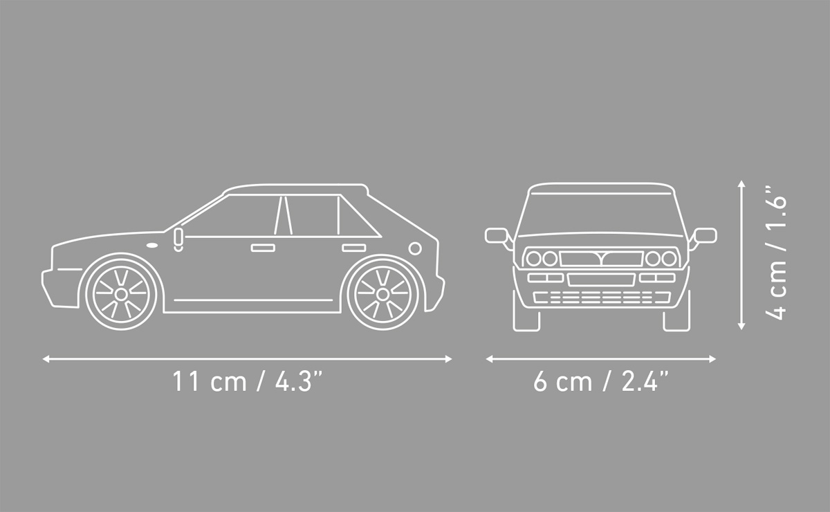 COBI 24515 Lancia Delta HF Integrale EVO 1991 | 62 Teile 1:35 – Bild 7