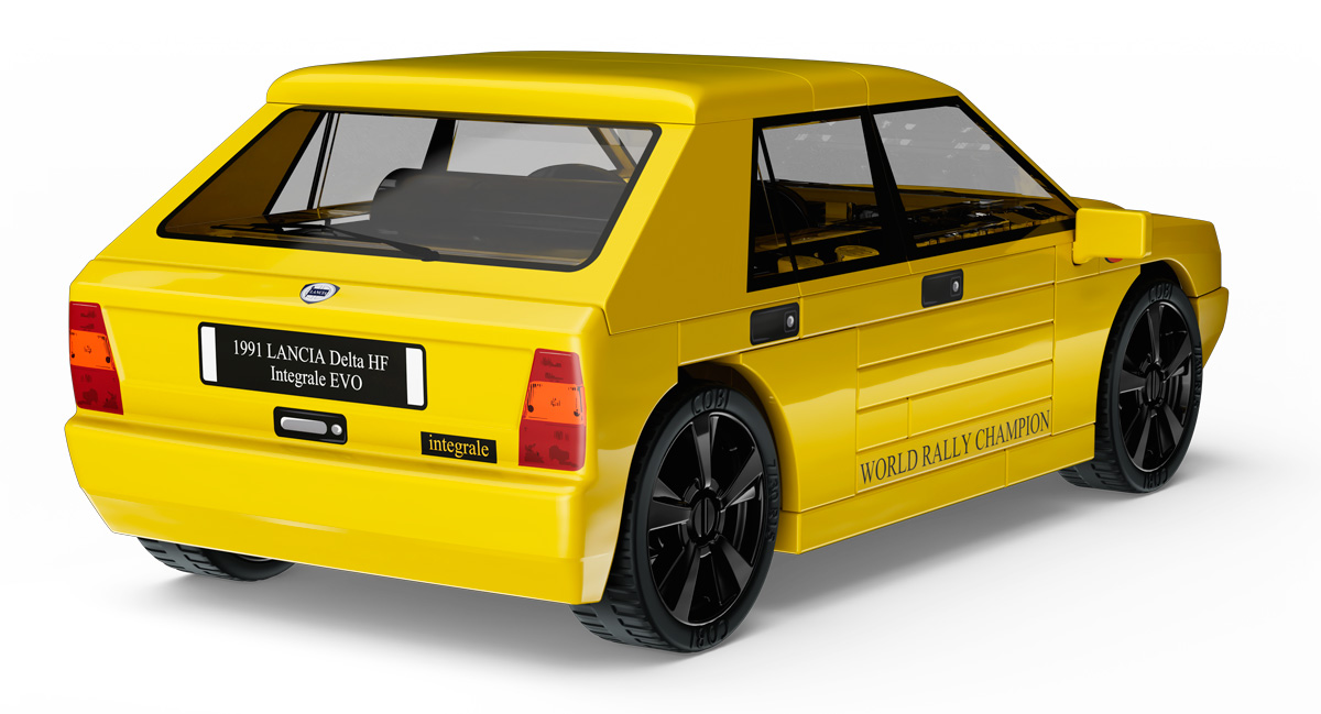 COBI 24515 Lancia Delta HF Integrale EVO 1991 | 62 Teile 1:35 – Bild 4