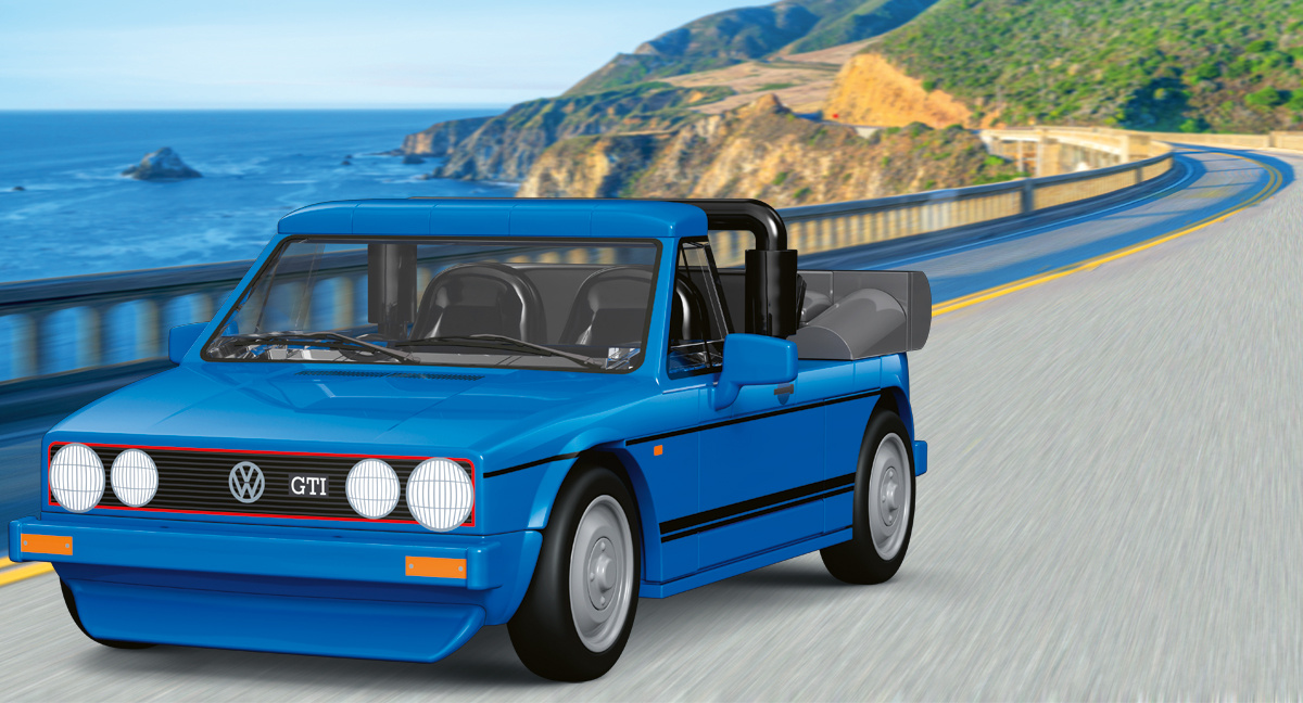 COBI 24661 Volkswagen® Golf GTI British Cabriolet | 93 Teile 1:35 – Bild 3