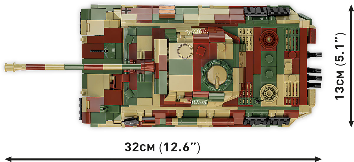 COBI 2654A Pz.Kpfw. V Panther Ausf. A | 1157 Teile 1:28 – Bild 11