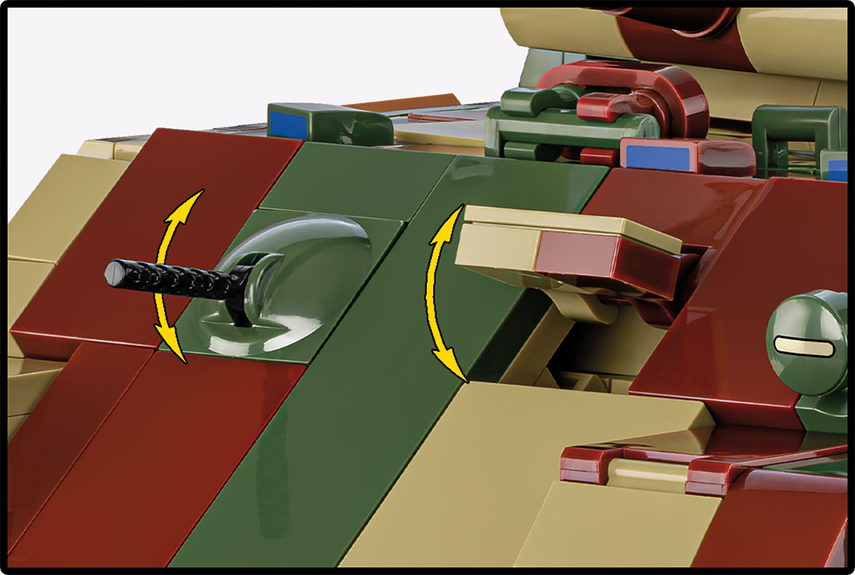COBI 2654A Pz.Kpfw. V Panther Ausf. A | 1157 Teile 1:28 – Bild 9