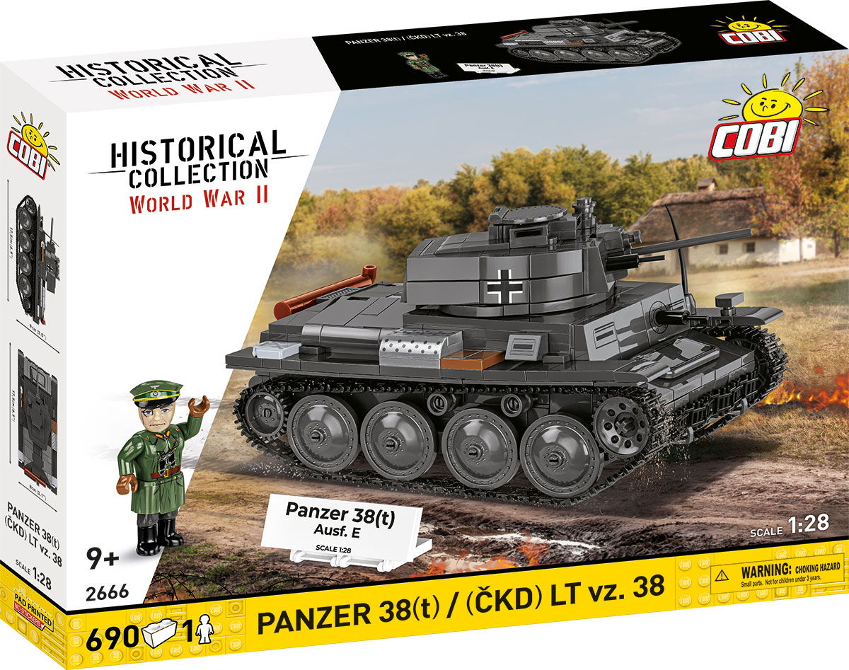 COBI 2666 Panzer 38(t) / LT vz. 38 (1:28) | Militär