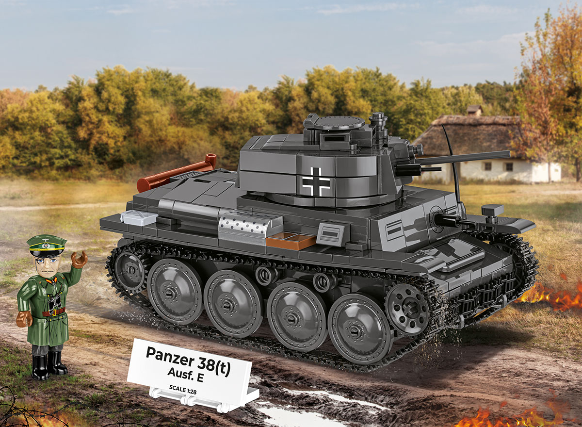 COBI 2666 Panzer 38(t) / LT vz. 38 (1:28) | Militär – Bild 5