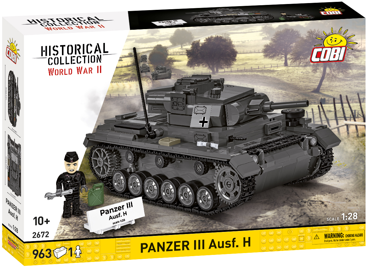 COBI 2672 Panzer III Ausf. H (1:28) | Militär