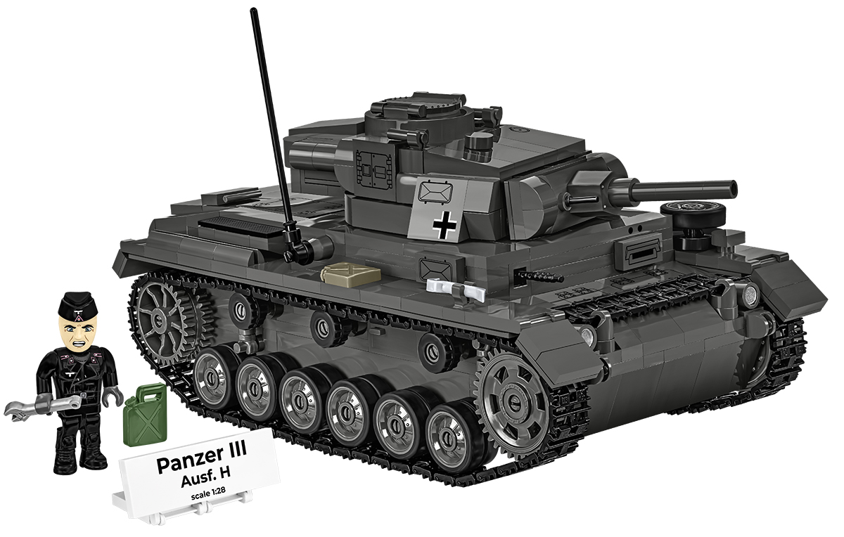 COBI 2672 Panzer III Ausf. H (1:28) | Militär – Bild 4