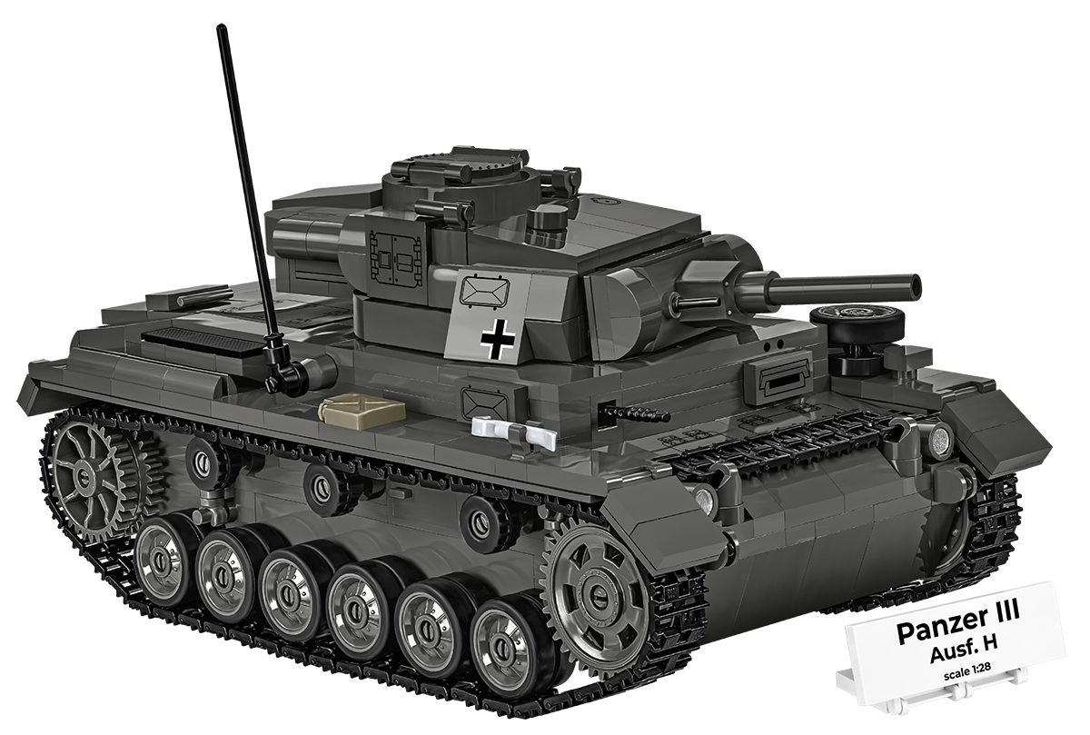 COBI 2672 Panzer III Ausf. H (1:28) | Militär – Bild 3