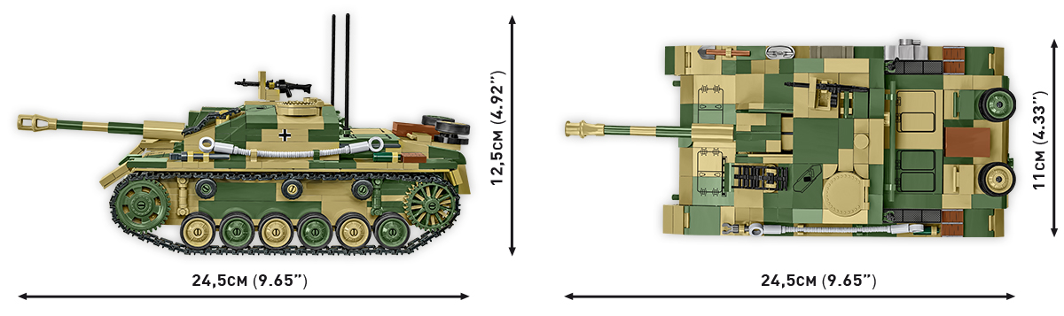 COBI 2676 StuG III Ausf. G | 955 Teile 1:28 – Bild 10