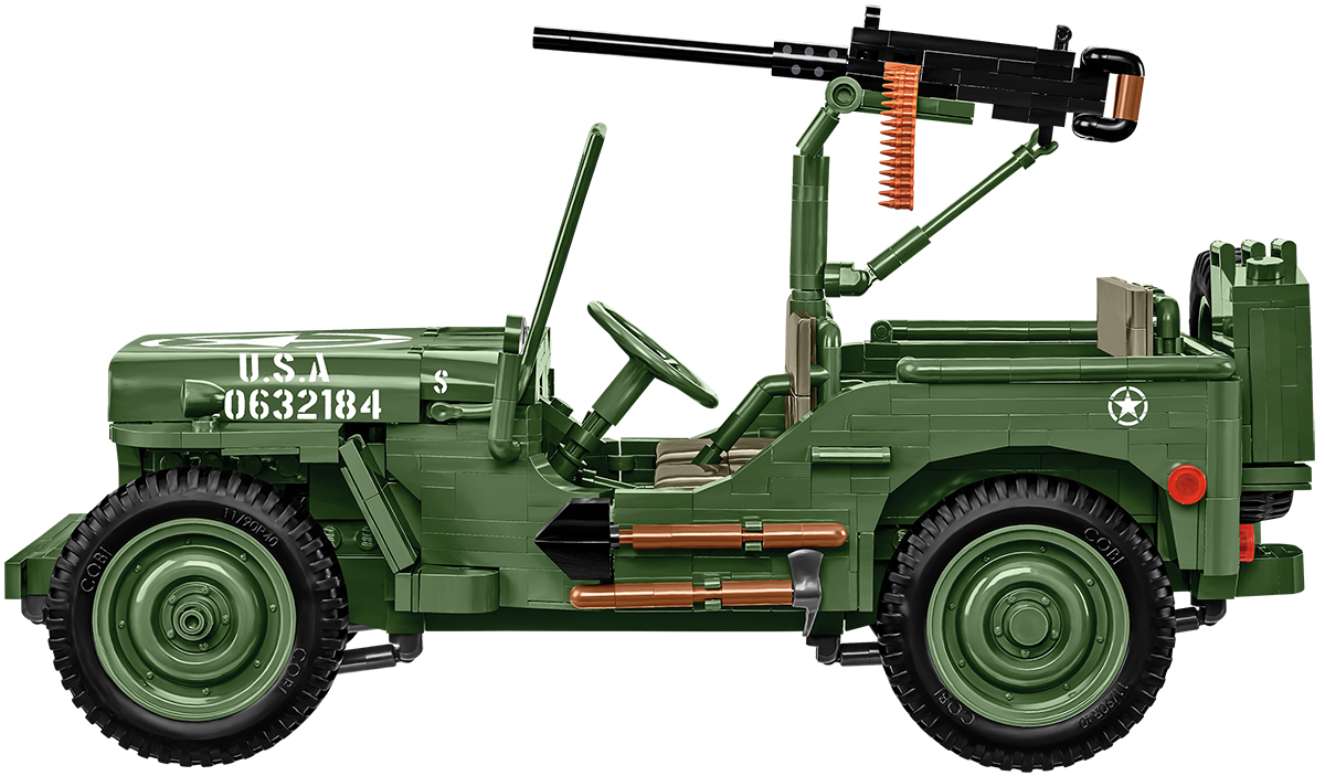 COBI 2805 Willys® MB Jeep® 1:12 | 1207 Teile – Bild 7