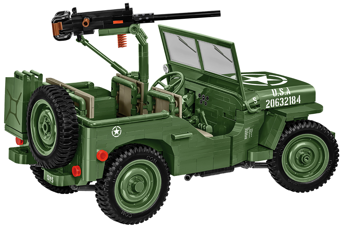 COBI 2805 Willys® MB Jeep® 1:12 | 1207 Teile – Bild 5