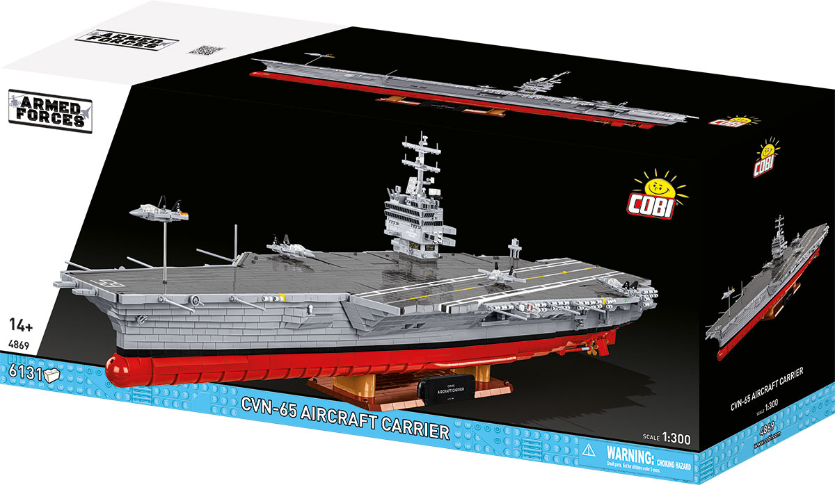 COBI 4869 CVN-65 Aircraft Carrier Enterprise | 6131 Teile 1:300 – Bild 2