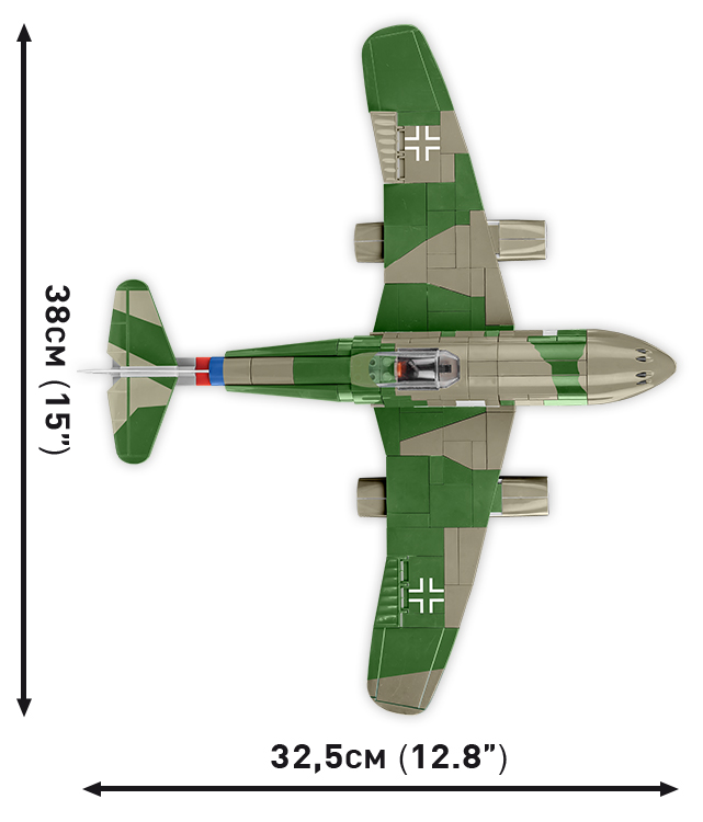 COBI 5721 Messerschmitt Me 262 (1:32) | Düsenjäger – Bild 11