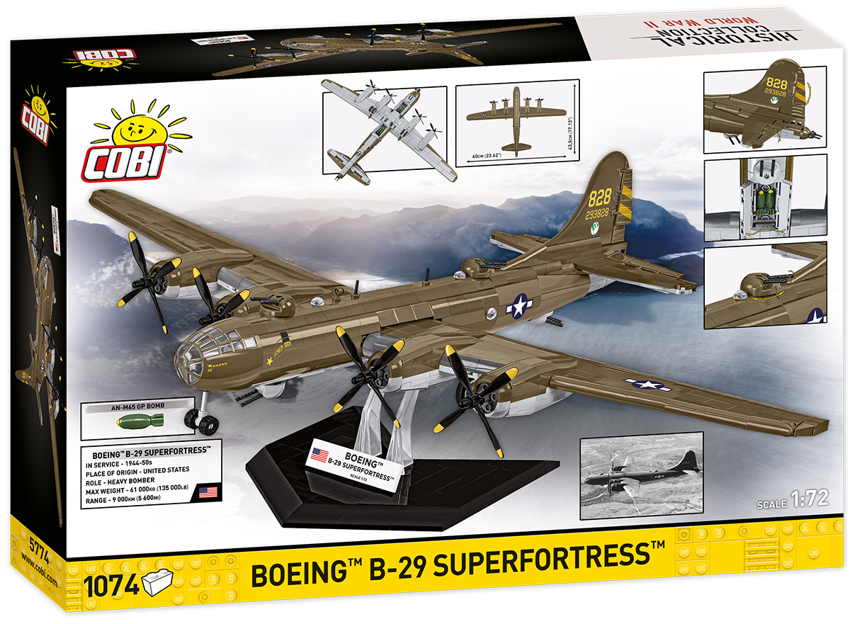 COBI 5774 Boeing B-29 Superfortress (1:72) | Flugzeuge – Bild 2