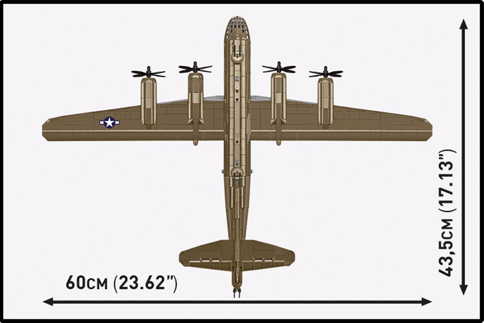 COBI 5774 Boeing B-29 Superfortress (1:72) | Flugzeuge – Bild 11