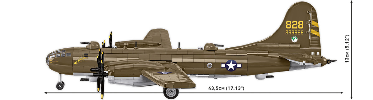 COBI 5774 Boeing B-29 Superfortress (1:72) | Flugzeuge – Bild 9