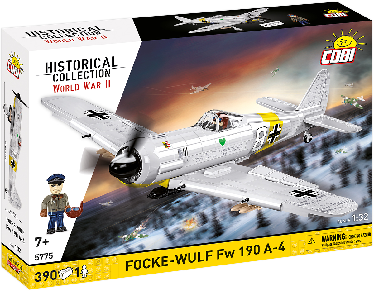COBI 5775 Focke-Wulf Fw 190 A-4 | 390 Teile 1:32 Jagdflugzeug